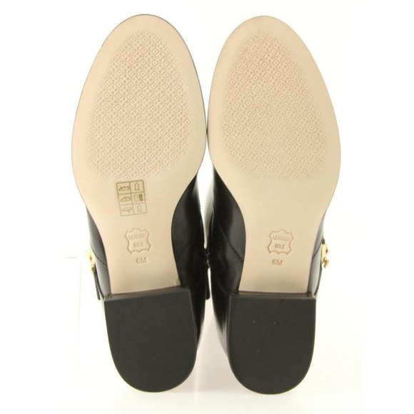 NIB TORY BURCH SOFIA BLACK BELTED BUCKLE LEATHER REVA TALL RIDING BOOTS 6 - Picture 10 of 12